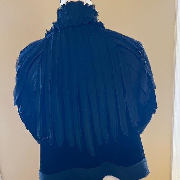 BCBG Velvet Cropped Jacket - Picture 7 of 9